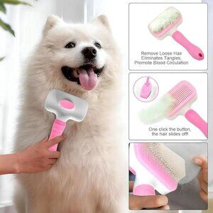 Dog Brush, Cat Brush, Pet Brush for Long and Short Hair, Pet Grooming Brush